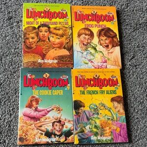 Lunchroom Book Lot (4) — Ann Hodgman — Colorful Kids Paperback
